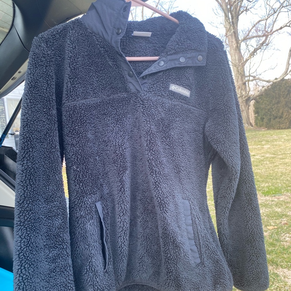 Columbia 1/4 quarter zip Sherpa pullover